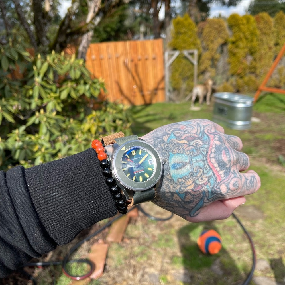 Spinnaker Piccard massive cool watch